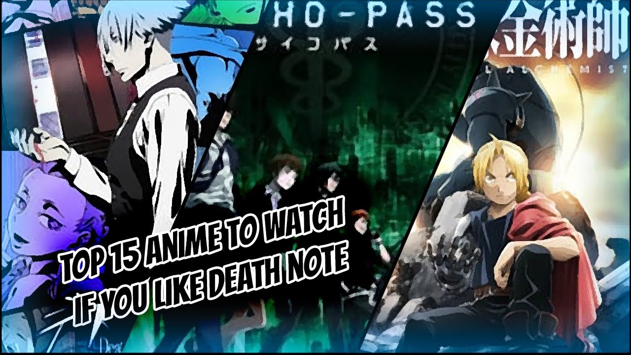 Anime To Watch If You Loved Death Note