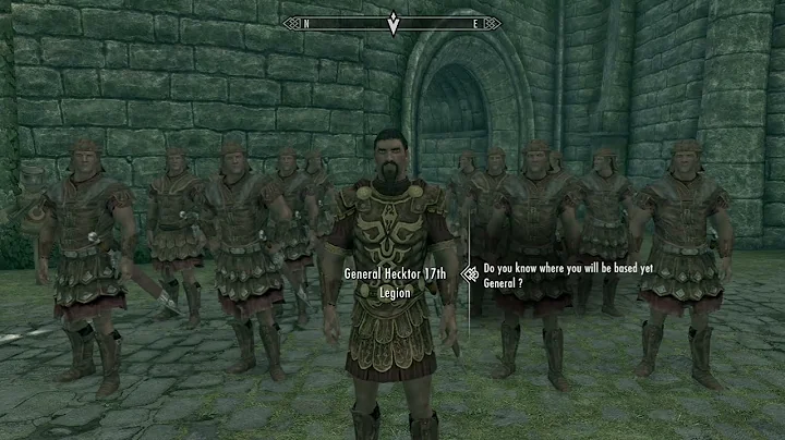 Skyrim. Return to helgen. Preparations for invasion 
