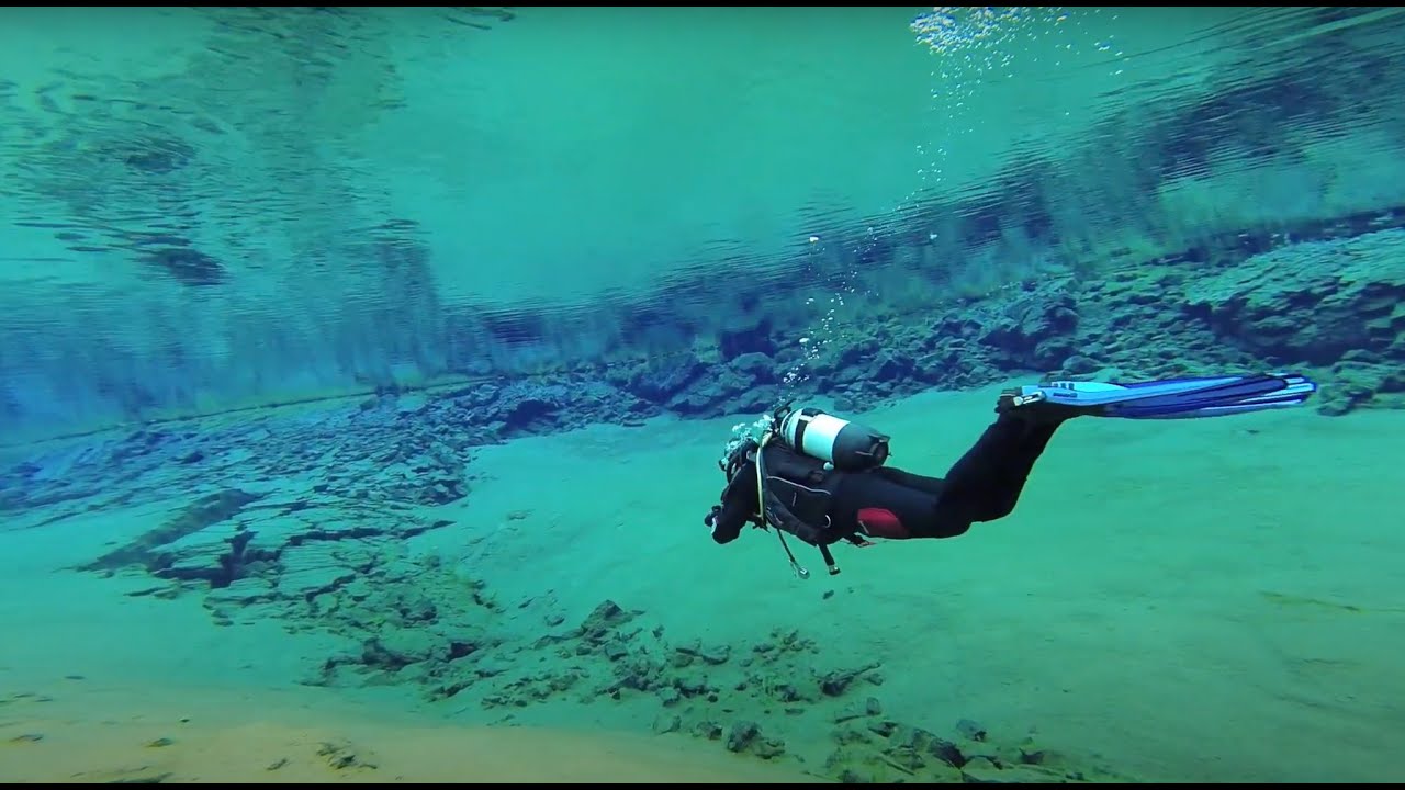 Scuba Diving Silfra Fissure, Iceland 2014