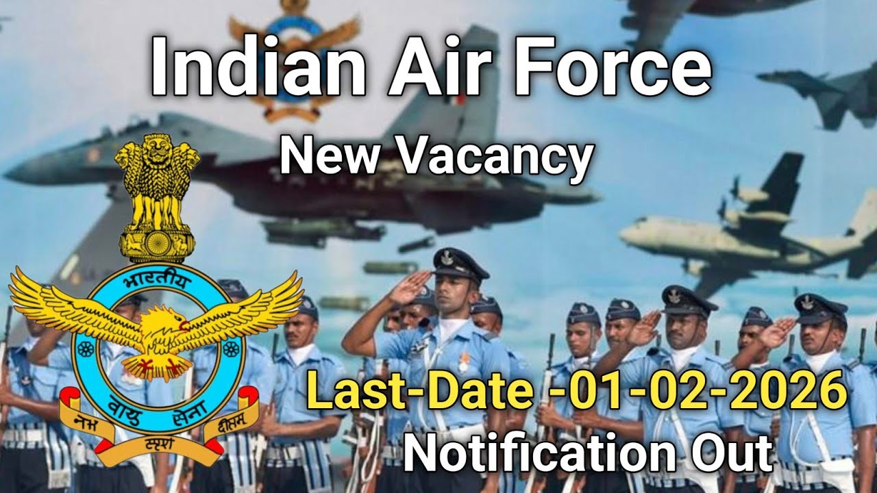 Indian Air force Vacancy 2026 || #airforce #indianarmy #indianairforce #indianairforcevacancy || ✅✅