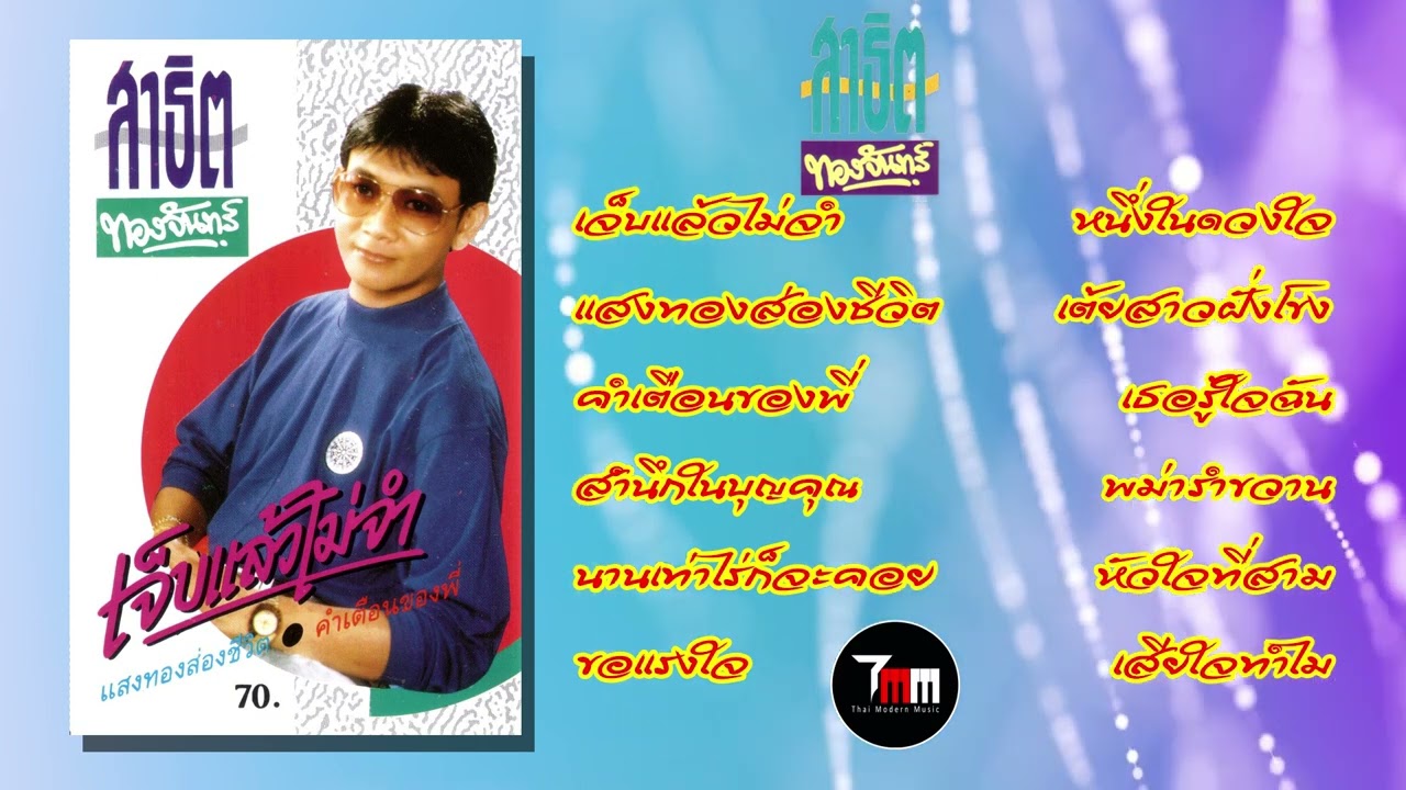 สาธิต ทองจันทร์ | ชุดที่ 15 เจ็บแล้วไม่จำ | ThaiModernMusic |【Original Album】