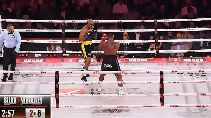 Anderson Silva vs Tyron Woodley FULL FIGHT HIGHLIGHTS KNOCKOUT (Netflix)