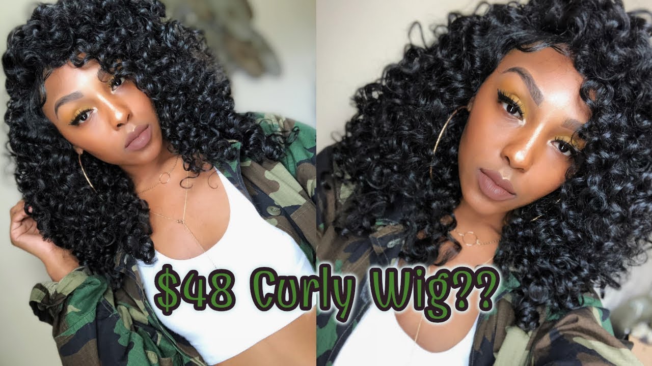48 Curly Wig FT. YouTube