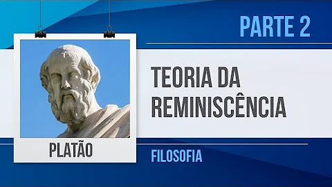 O que significa a teoria da reminiscência segundo Platão?