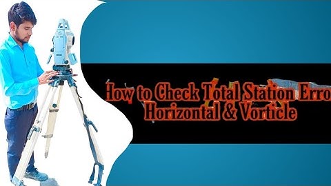 How to Check Total station Error At siteWith 100%Details#geomax #civilengineering#sokkia Hindi 2022/
