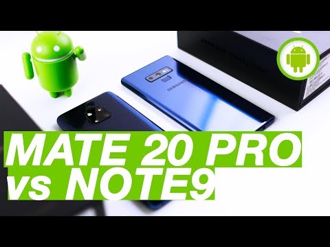 Huawei MATE 20 PRO vs Samsung GALAXY NOTE 9: il CONFRONTO
