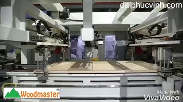 DÂY CHUYỀN MÁY LÀM CÁNH CỦA - Cắt 4 cạnh - Đục Ổ Khoá - Phay Rãnh Bản Lề làm Cửa Gỗ Công nghiệp Pro