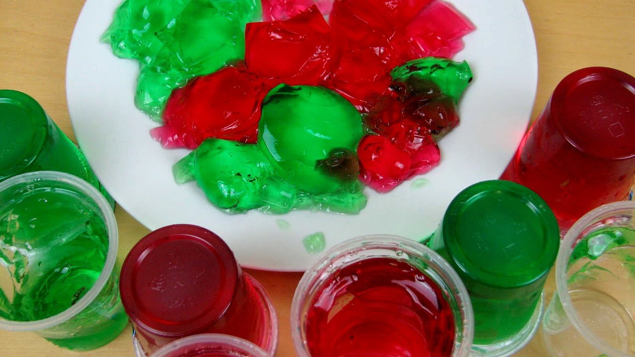 German Gelantine Dessert Götterspeise by Dr. Oetker YouTube