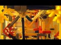 Knex grandfather clock, accurate, hour chimes, auto self winding