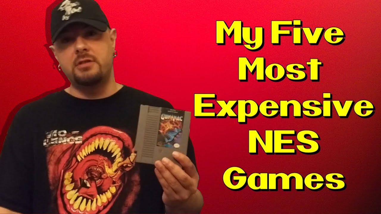 My Five Most Expensive NES Games - Video Response to Miketendo | Nefarious Wes