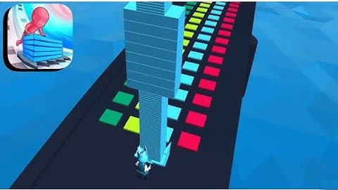 Stacks Colors GamePlay Android iOS All Levels 52-55