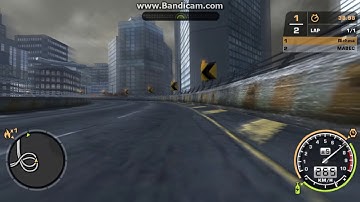 NFS MW  (City Perimeter) 1st Lap 1:34.96 by GTRxOmI