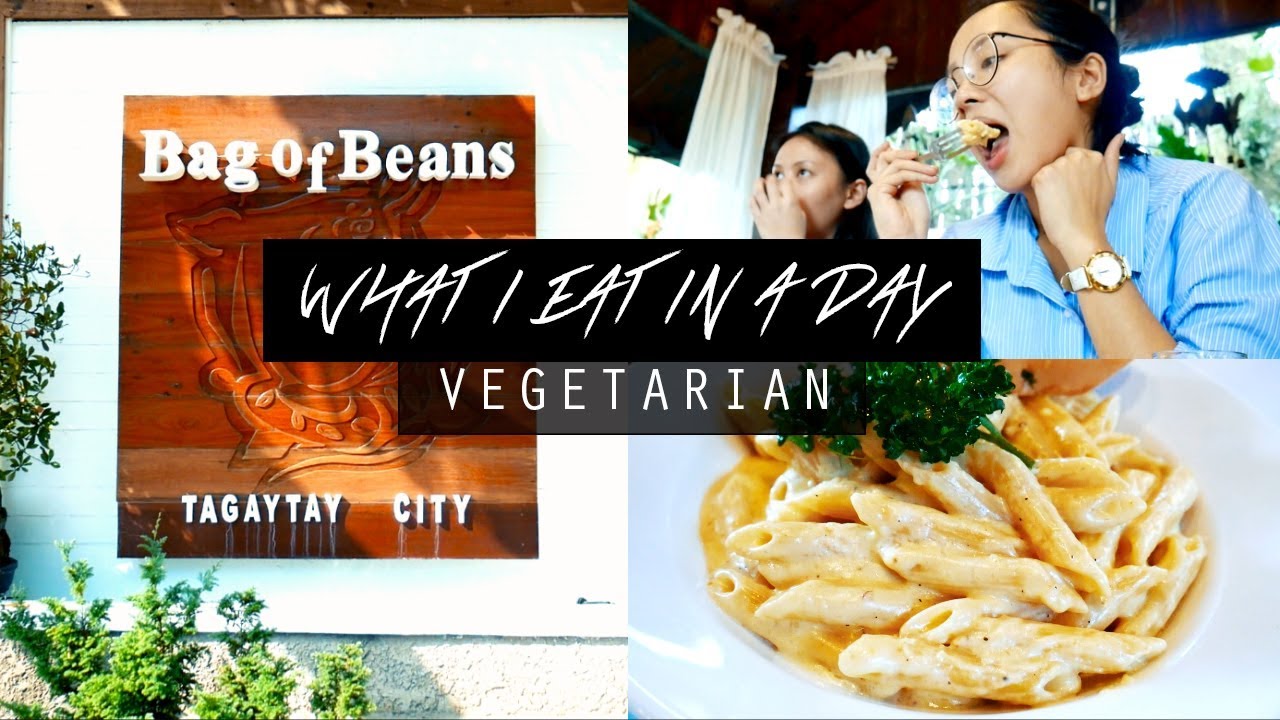 What I Eat In A Day (Tagaytay, Philippines) // Vegetarian - YouTube