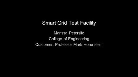 Smart Grid Test Facility