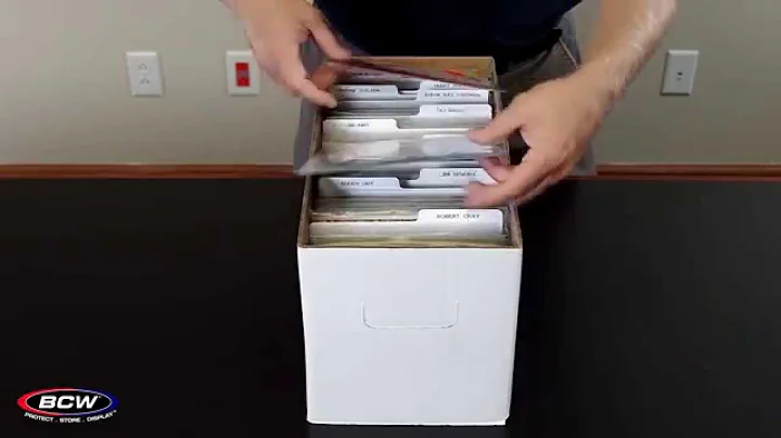 45 RPM Vinyl Record Storage Box