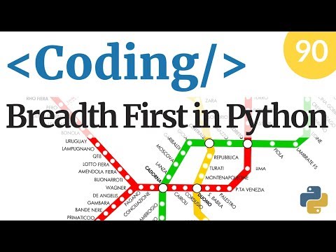 Breadth-First in Python - Coding and Programming Course - Video 90