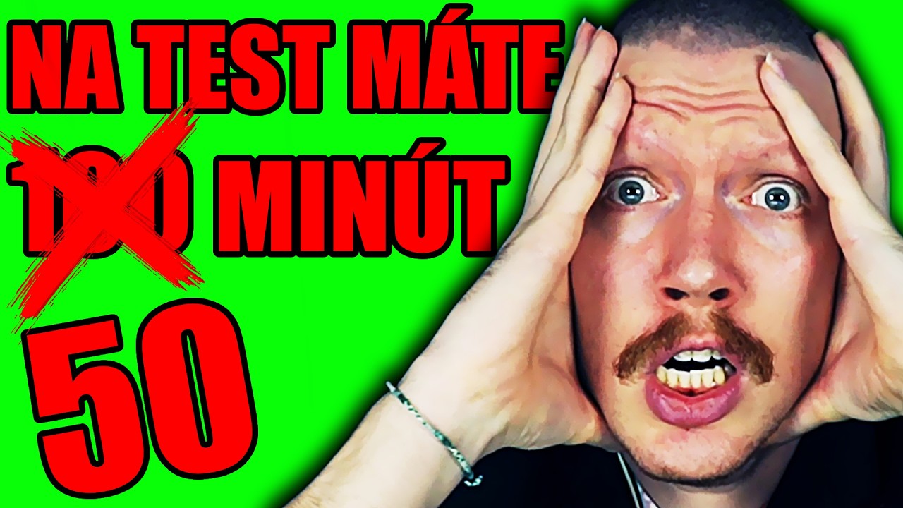 Dokážem zmaturovať ZA POLOVIČNÝ ČAS?