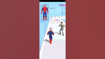 Noob vs PRO vs HACKER | Mashup Hero | All Gameplays | Gaming time 9.9  | ALL Levels