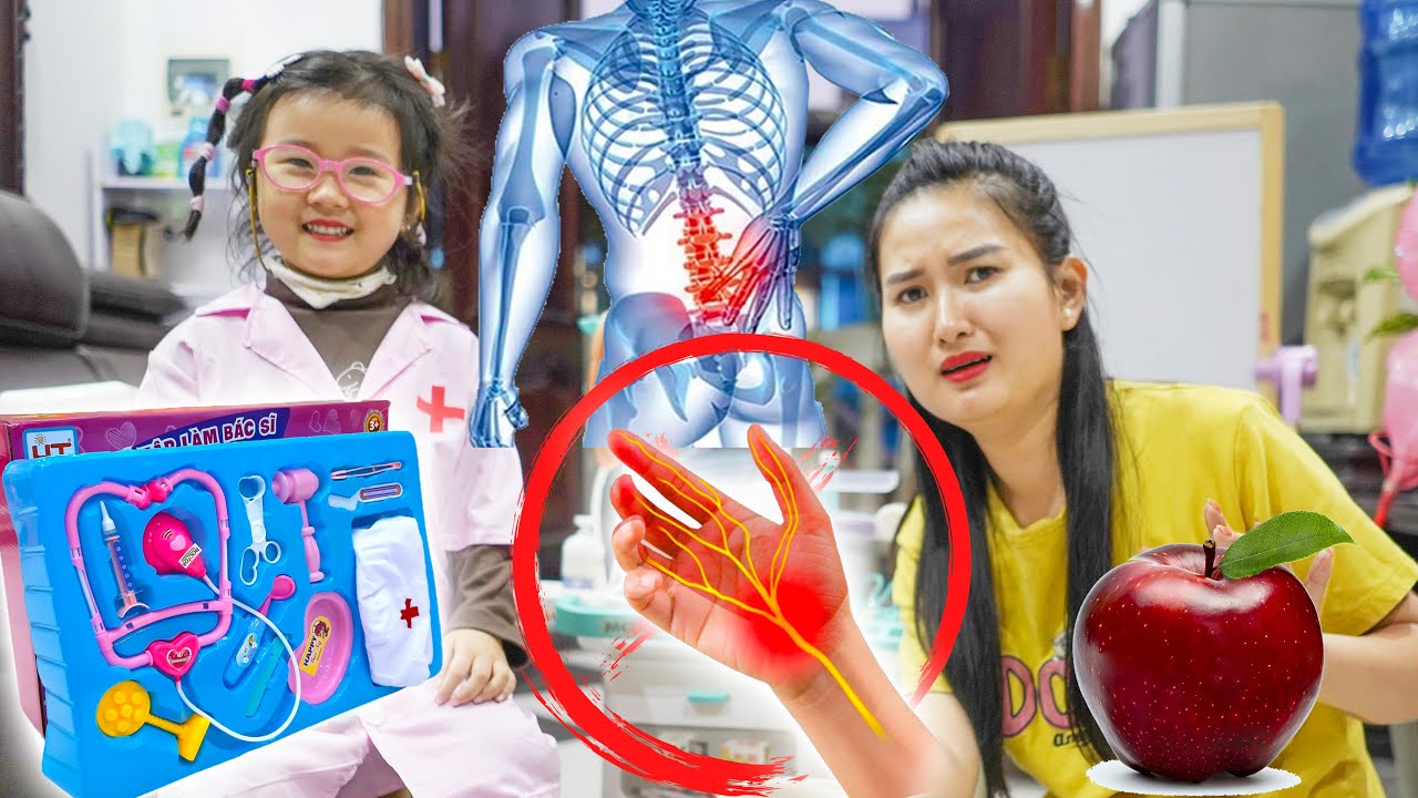Changcady hái trộm táo và bài học nhớ đời, gặp bác sĩ Cam Cam khám tay bị đau