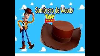 COMO HACER SOMBRERO DE WOODY DE TOY STORY CON GOMA EVA - FOAMY Ó CARTULINA 🤠