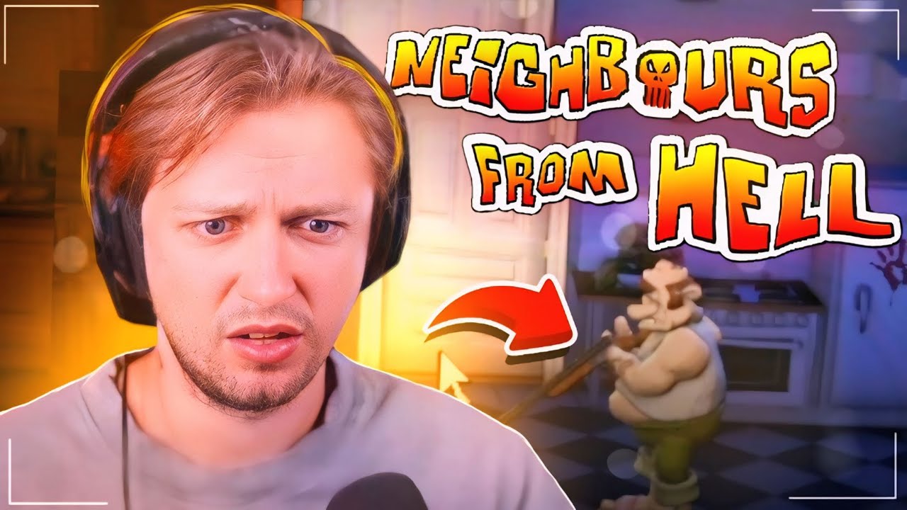 СТИНТ ИГРАЕТ В КАК ДОСТАТЬ СОСЕДА ХАРД МОД!!! | СТИНТ ИГРАЕТ В Neighbours from Hell MODE hard!!!