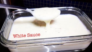 WHITE SAUCE RECIPE /PIZZA SAUCE/ PASTA SAUCE/ SIMPLE WHITE SAUCE RECIPE...