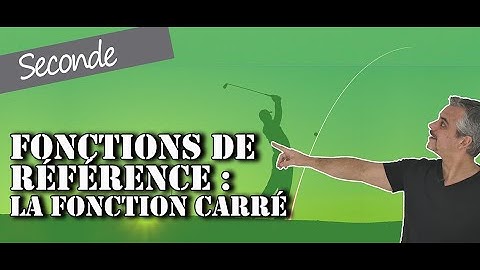 Fonctions de référence - Fonction Carré