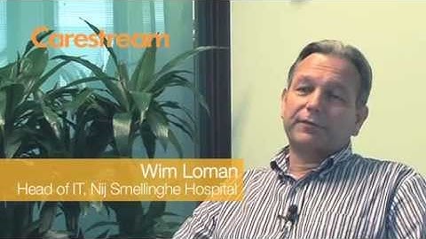 Carestream Cloud Services At Nij Smellinge Hospital in The Netherlands