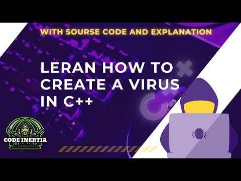 Learn how to create a computer virus using simple c++ code in just 4 minutes || Code Inertia