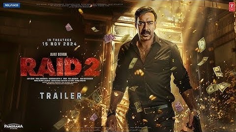 RAID 2 - Official Trailer | Ajay Devgn | Vaani Kapoor | Riteish Deshmukh | Raj Kumar Gupta | In 2025