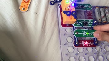 SNAP CIRCUITS ARCADE PUSH START FASTER MEDIUM SPEED DISCO