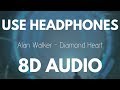 Alan walker  diamond heart 8d audio