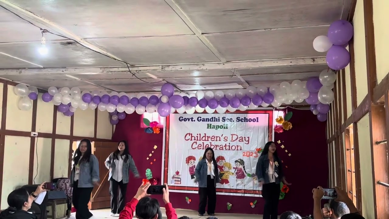 Children’s day celebration | Dance by Teacher Trainees | Gandhi School Hapoli 