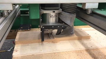 EZ Router solid wood cut part