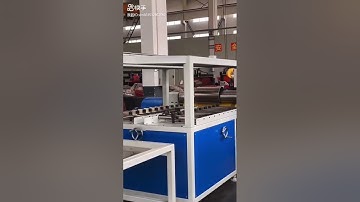 Plate sheet metal Automatic loading and unloading plate rolling bending machine