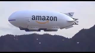 Amazon blimp arrival to the Commonwealth