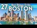 Best Things To Do in Boston 2023 4K