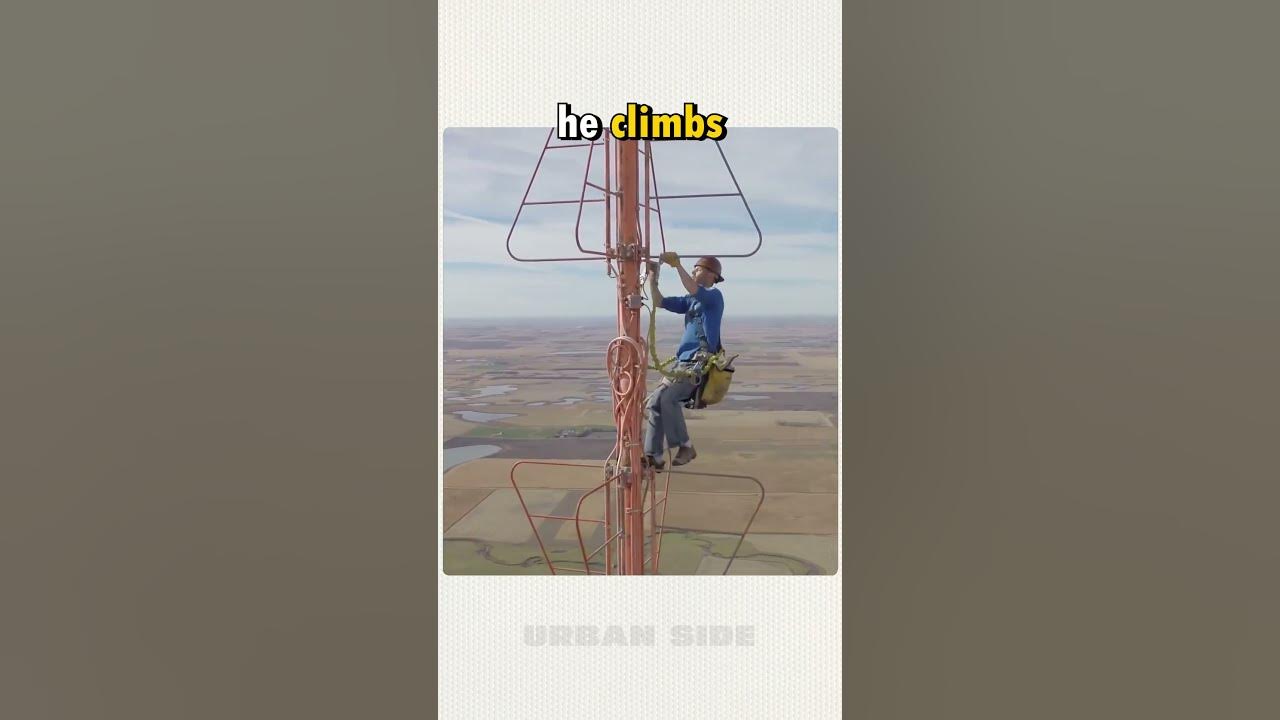 Changing the Highest Tower to Change a Light Bulb shorts YouTube
