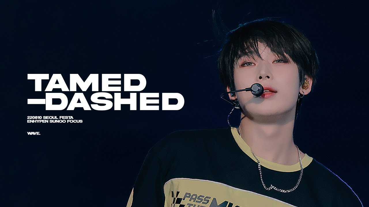 [4K] 220810 서울페스타 'Tamed-Dashed' 엔하이픈 선우 직캠 / ENHYPEN SUNOO FANCAM