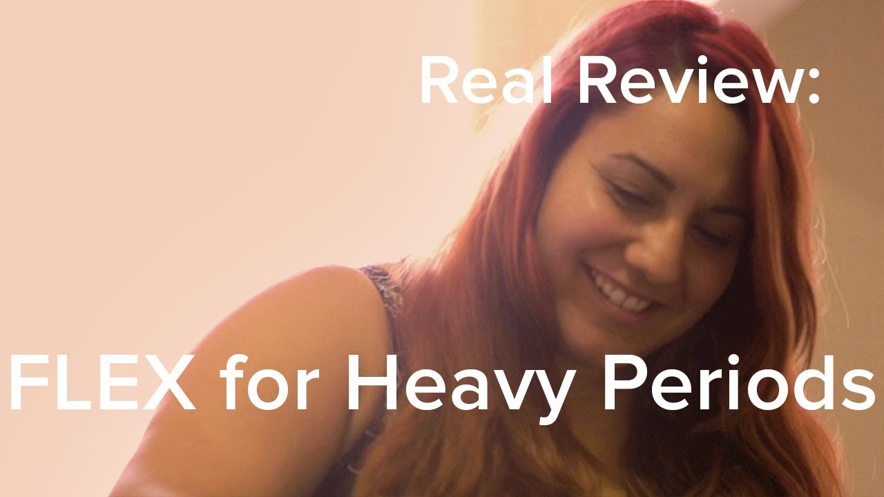 Using Flex for Heavy Flow Periods Flex Review Flex YouTube