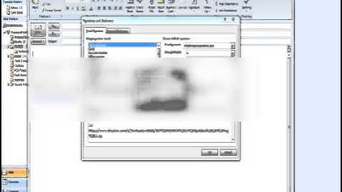 outlook 2007 signature