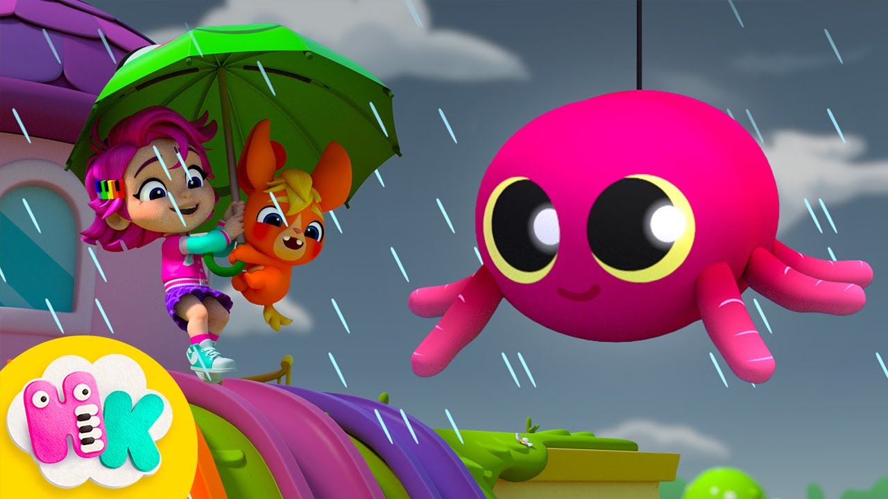 Imse Vimse Spindel på Svenska 🕸️  Musik För Små Barn - HeyKids