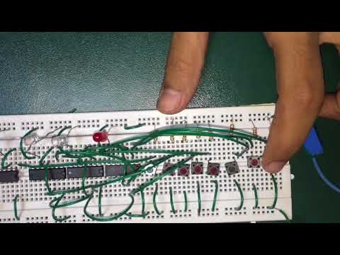 Encoder circuit (Decimal to binary)