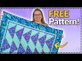 FREE Pattern! Easy One-Block Quilt for Small Prints!