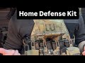 Kit setup for home defense.