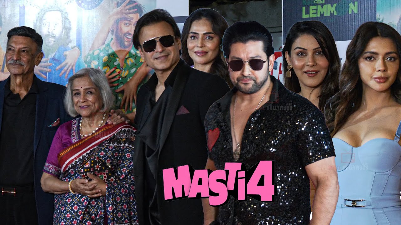 Mastii 4 | Meet & Greet | Vivek Oberoi, Aftab Shivdasani, Yamini Malhotra & Ruhi Singh