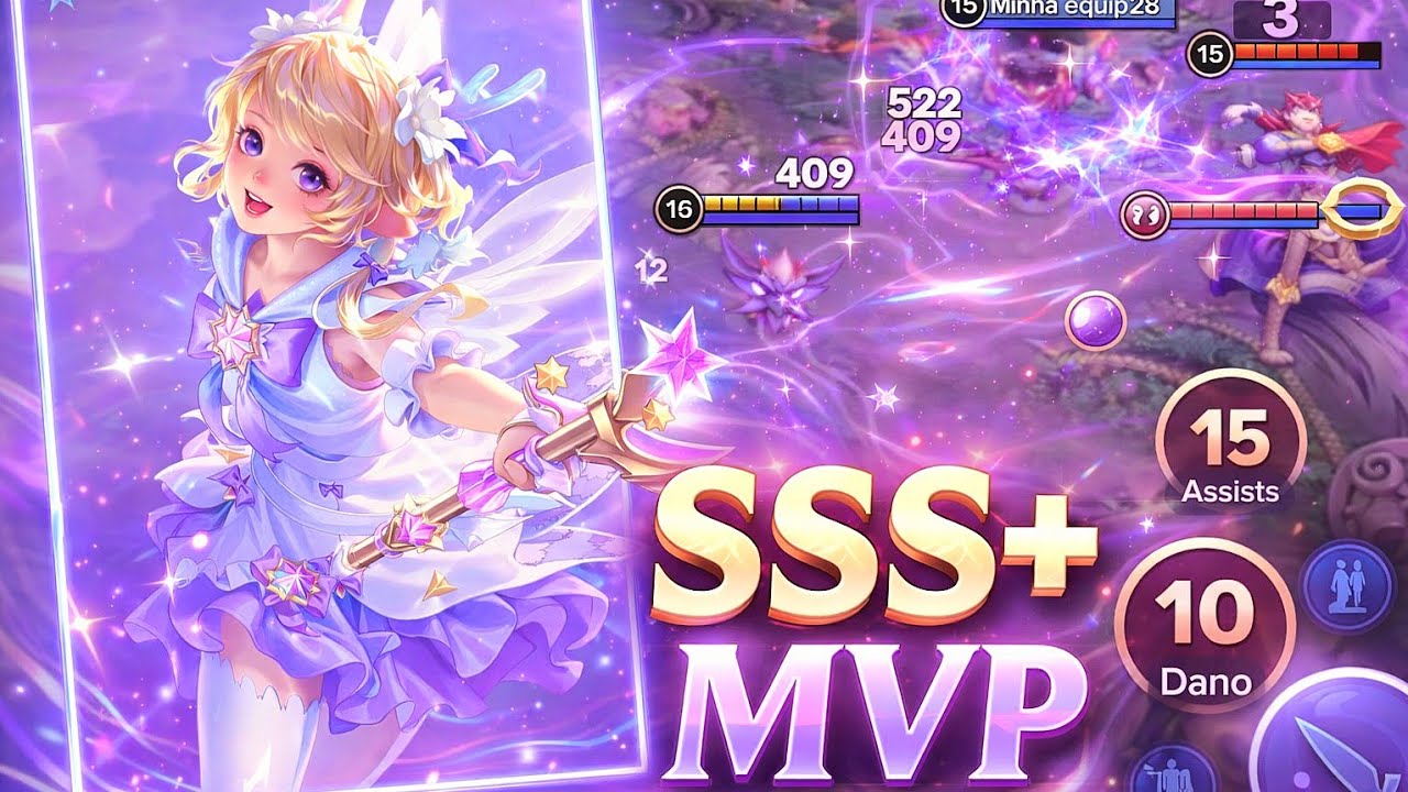 SSS+ MVP IARIA CURA + ESCUDO  | LENDÁRIO #honorofkings 