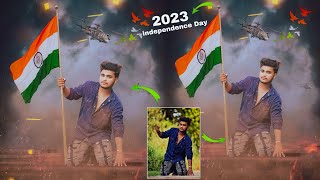 15 August Photo Editing 2023 || Independence day Editing || Full Tutorial in hindi