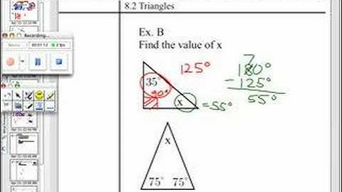 Angles of Triangles Add Up To 180 Degrees C
