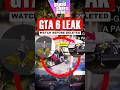 New GTA 6 Leaks... #shorts